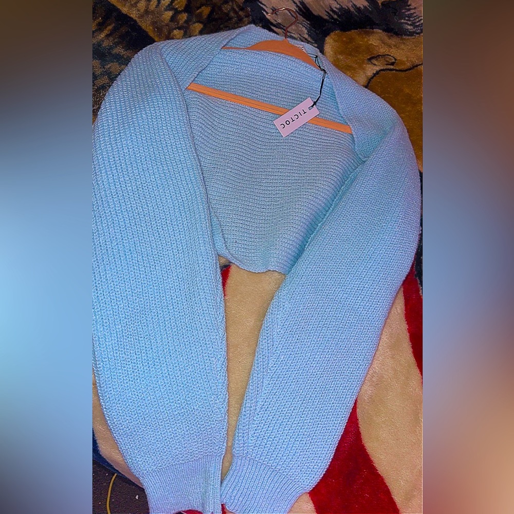Baby blue Bolero